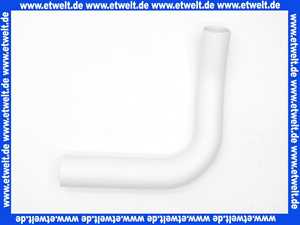 0218001 SANIT Spülbogen rechts versetzt,80mm d:50 x 44, alpin-weiß