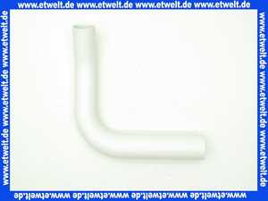 Sanit Spülbogen d:50x44 links versetzt 80mm weiß 02182010000