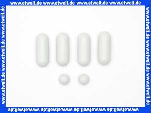 Sanit Pufferset WC-Sitz 1501/1502 grau RAL7035 03061000000