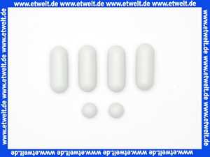 0306100 SANIT Pufferset für WC-Sitz 1501 und 1502, grau