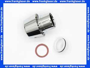 0309200 SANIT Rohrbelüfter G 1/2 mit Anschluss teil G 1/2 und Flachdichtung