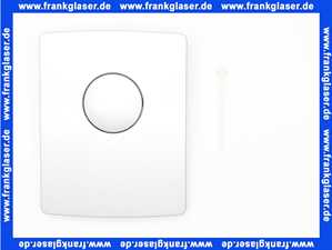 Sanit Abdeckung Urinal- Betätigungsplatte mattchrom Kunststoff 03106930000