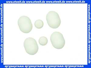 0329000 SANIT Pufferset für WC-Sitz 1800, grau