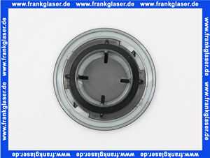 Sanit Ventilplatte für Ablaufgarnitur INEO FLUX,matt schwarz 05370560000