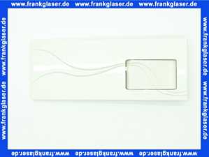 16005010000 Sanit Betaetigungsplatte weiss