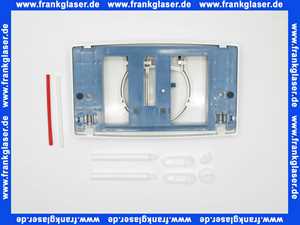 16018010000 Sanit Abdeckplatte Drückerplatte weiss für 2-Mengen-Spülung 3-6/9l mit Betätigung von vorn