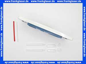 16018010000 Sanit Abdeckplatte Drückerplatte weiss für 2-Mengen-Spülung 3-6/9l mit Betätigung von vorn