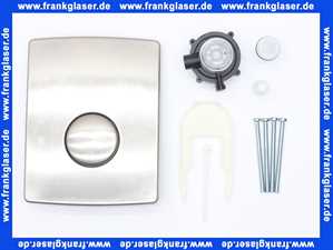 Sanit Urinal-Abdeckplatte Edelstahl gebürstet 16064000000