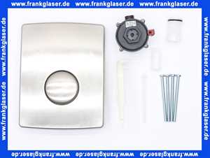 1606400 SANIT Urinal-Abdeckplatte für Urinal- Kartuschenventiltechnik, Edelstahl