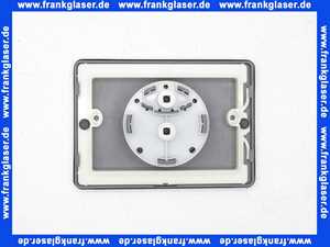 Sanit Betätigungsplatte S703 Edelstahl gebürstet 16703000000