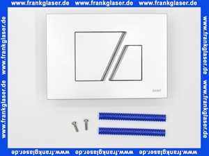 Sanit Betätigungsplatte S707 mattchrom 16707930000