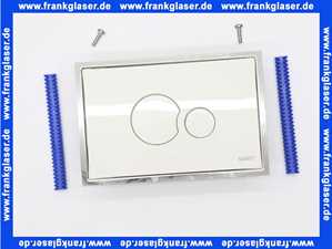 Sanit Betätigungsplatte SK706 Kunststoff weiß 16726010000