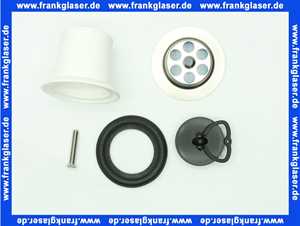 3010400 SANIT Ablaufventil G 1 1/2 x 70 x 52 mm, Stopfen mit Kunststoffbügel