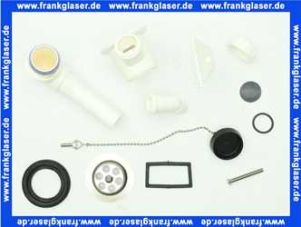 3205500 SANIT Ab-und Überlaufgarnitur mit Geräteanschluss, G 1 1/2