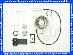 3714900 SANIT Körbchen-Ablaufgarnitur 3 1/2 mit Überlauf,Abgang G 1 1/2