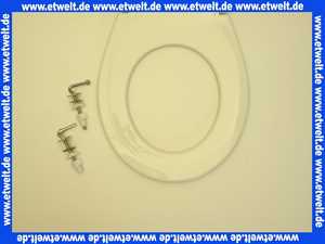 5604801 SANIT Kinder-WC-Sitz mit verstellbaren Edelstahlscharnieren, alpin-weiß