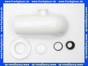 5810401 SANIT WC-Anschlussbogen 90Gr, DN 100, mit Stutzen rechts DN 50/56, alpin-weiß