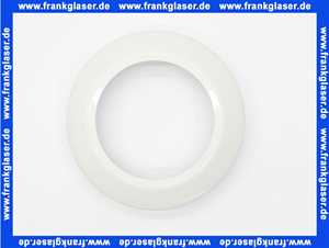 5830101 SANIT Flachrosette DN 100, alpin-weiß