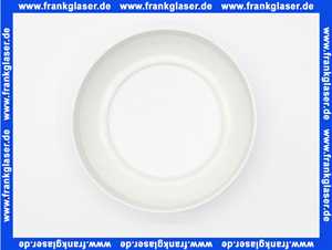 5830101 SANIT Flachrosette DN 100, alpin-weiß