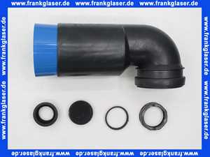 Sanit WC-Anschlussbogen 90Gr DN90/DN100 Stutzen rechts 58902000000