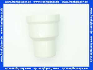 5821401 SANIT WC-Anschlussstutzen 160 mm, DN 90 aus Kunststoff PP, alpin-weiß