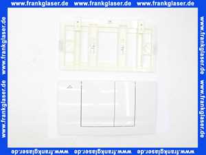 Sanit WC Betätigungsplatte für FRIABLOC Modell F 102, weiß 73307010000