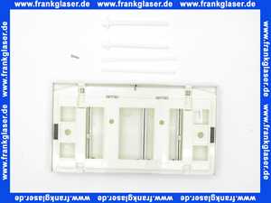 Sanit WC Betätigungsplatte für FRIABLOC F102, seidenglanz 73307210000