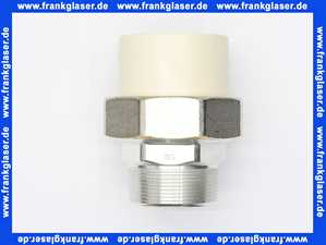 Sanit Übergangsverschraubung Außengewinde d 63xR 2,PN25/SDR 9,0 75544170000