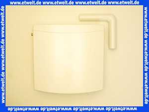 9110101S000 SANIT Spülkasten 951,6-9L, tiefhängend, ohne Eckventil,alpin-weiß