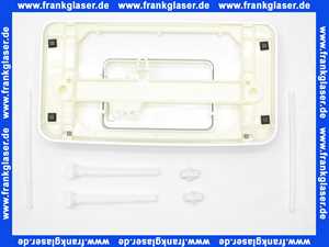5305280 Schwab Gala weiß Abdeckplatte Drückerplatte Betätigungsplatte zu UP Spülkasten