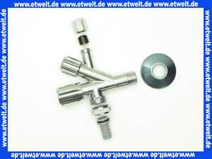 035600699 Schell Kombi-Eckventil Comfort 1/2 x 3/8 Zoll mit Filter 500 mµ verchromt