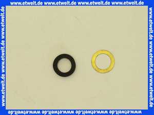 Schell Quetschdichtung 1/2 x 12mm Gummiring und MS-Unterlegscheibe