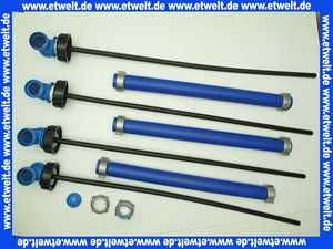 Schütz Set 4x Befüllleitung Niv-O-Quick für BTH 2500 Ersatz für NIV-O-MATIC 4005916