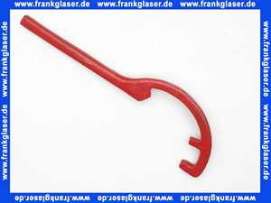 Schütz Kupplungsschlüssel rot, Temperguss gem.DIN 14822-1 5000990