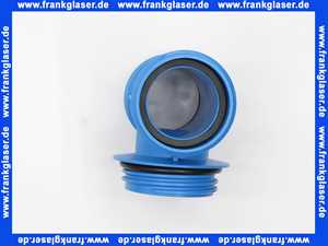 Schütz T-Stück DN50 blau mit Fülldüse d:11+3 Dtg. f. Reihenaufstellung 505056