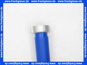 Schütz Befüllleitung blau / mit Alu-Mutter/DN50/649mm lang BTV1000-2000l 680184