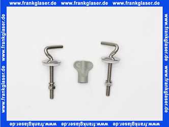 Schwab WC-Sitz Centaur, weiß Duroplast, 2,3 kg, Edelstahlscharniere 1409262201