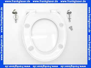 Schwab WC-Sitz Libra, weiß, Duroplast 2,0kg, exz. Edelstahlscharniere 1409267001