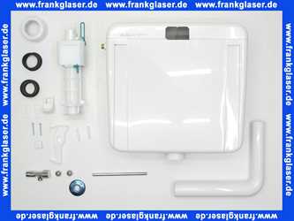 221213 Schwab AP-Spülkasten AP 122 weiß, mechanisch, Zweimenge, (6-9 /3-4, 5 L)