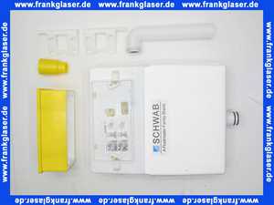 227172 Schwab UP-Spülkasten UP 182 mechanisch, Zweimenge (6-9L/3L) zur Betätigung von vorne