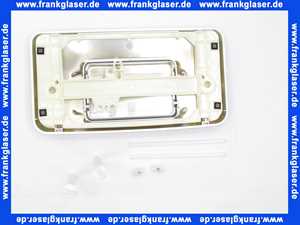 227702 Schwab komplette Betätigungsplatte GALA matt verchromt, Start-Stopp