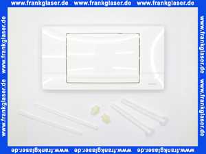 229013 Schwab komplette Betätigungsplatte RIVA weiß, Start-Stopp, f.UP182