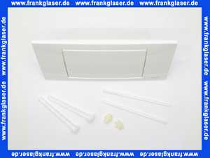 229013 Schwab komplette Betätigungsplatte RIVA weiß, Start-Stopp, f.UP182