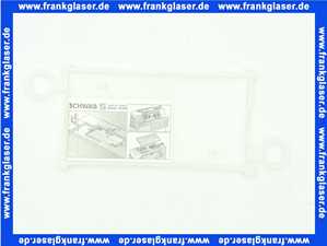 239333 Schwab Verschlussplatte mit Haftetikett 187.000, Z1148 712-7340