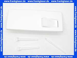 241331 Schwab Betätigungsplatte Drückerplatte weiß für Spülkasten