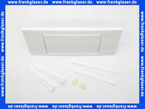 5141240 Schwab Betätigungs-Platte Abdeckplatte Drückerplatte Riva Z9110, weiss 514-1240