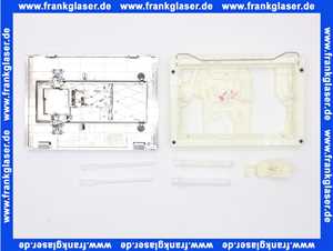 5810818 Schwab kpl. Betätigungs-Platte Caro Glas, mintgrün 581-0818