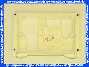 5820824 Schwab kpl. Betätigungs-Platte Ovate weiß 582-0824