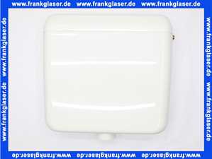 604682 Schwab AP- Spülkasten AP 120 weiß mit Start Stopp Spülung 6 - 9 Liter