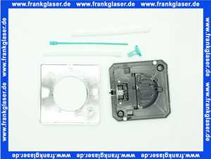 Schwab Bedienungspl. Gaia DF, glanzchrom Zweimengenspülung, für UP-SPK Quadro 8050417051